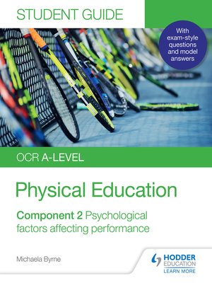cover image of OCR A-level Physical Education Student Guide 2: Psychological factors affecting performance